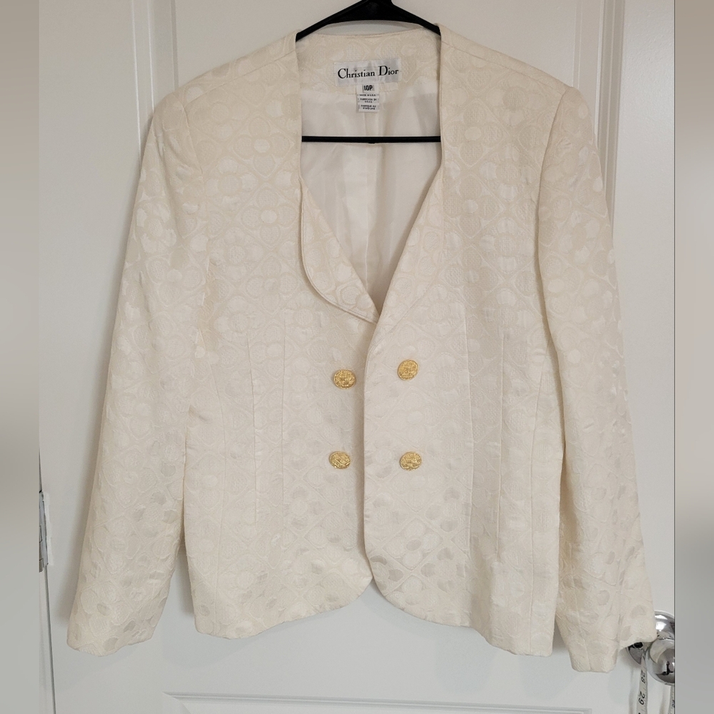 Christian Dior Jacket Top Size 10P